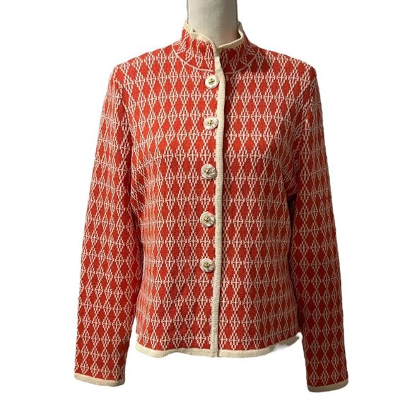 The Michael Collection Wool Nordic Ski Lodge Austrian‎ Folk Jacket Size XL - Picture 10 of 10